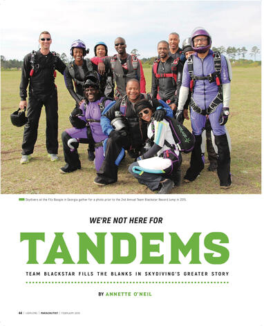 We're Not Here for Tandems / Parachutist